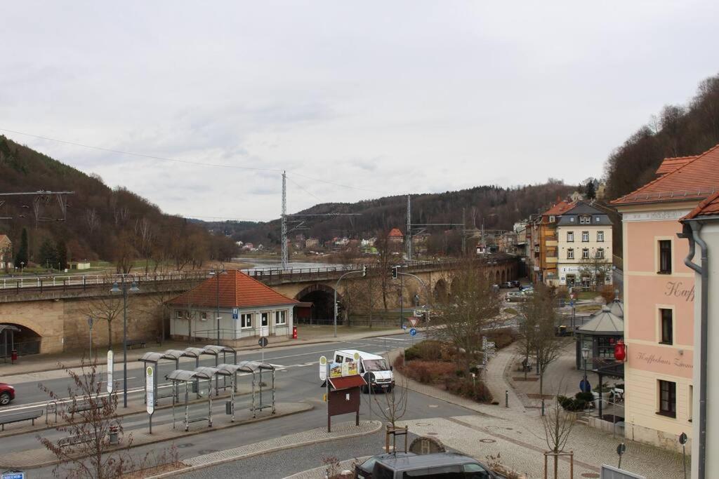 Elbtalblick Koenigstein Im Deutschen Haus Apartment Exterior photo