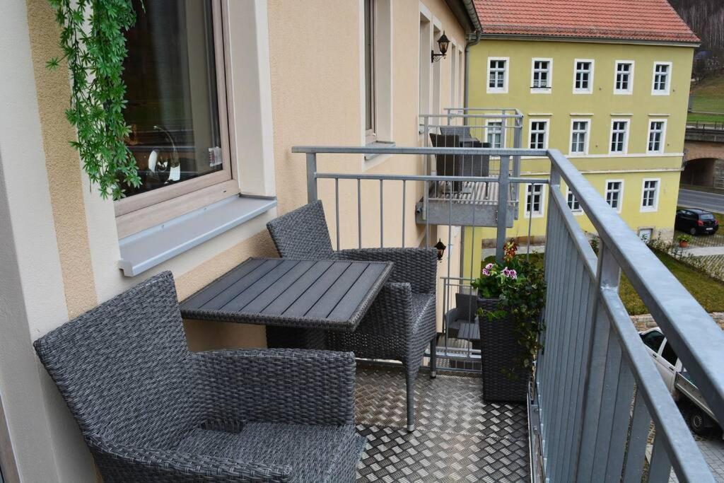 Elbtalblick Koenigstein Im Deutschen Haus Apartment Exterior photo